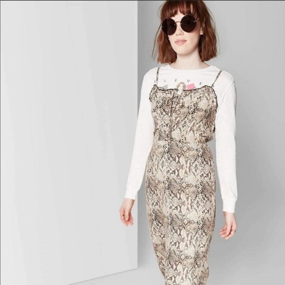 Snake print- Wild Fable dress